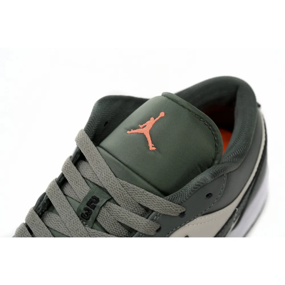 XH  Air Jordan 1 Low Bean Paste Green