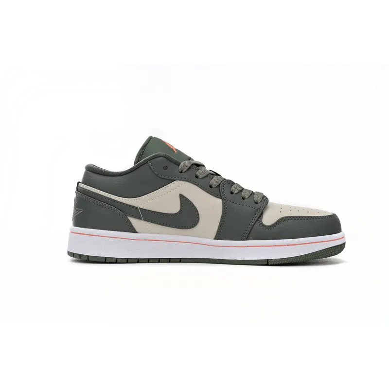 XH  Air Jordan 1 Low Bean Paste Green