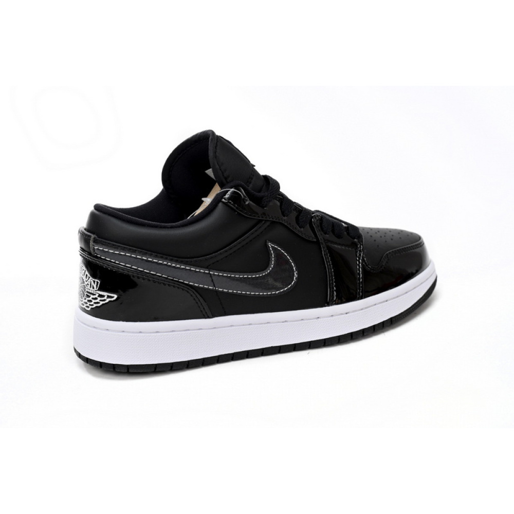 XH Air Jordan aj1 Low Vintage Black And White
