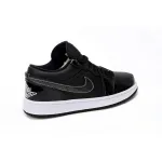 XH Air Jordan aj1 Low Vintage Black And White