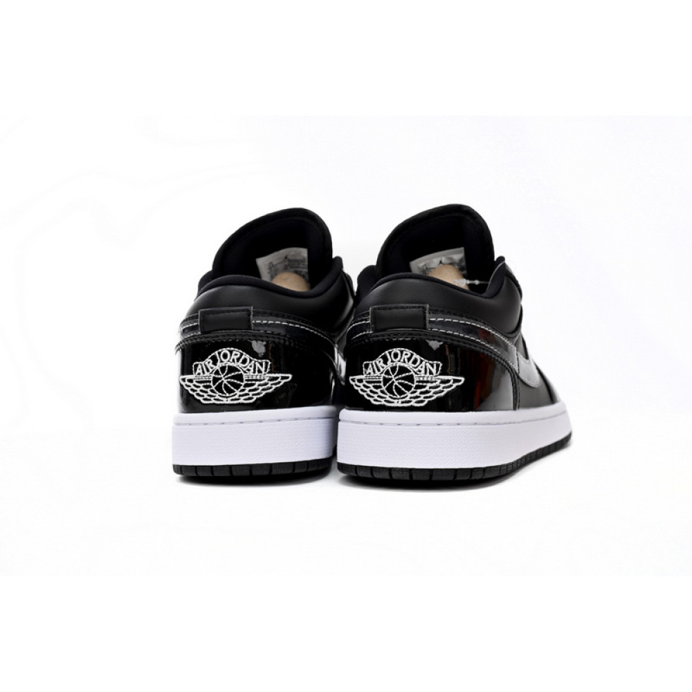 XH Air Jordan aj1 Low Vintage Black And White