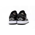 XH Air Jordan aj1 Low Vintage Black And White