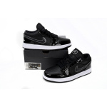 XH Air Jordan aj1 Low Vintage Black And White