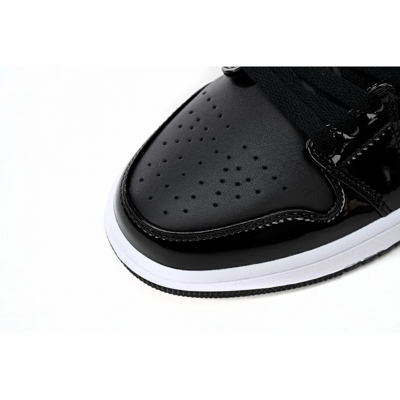 XH Air Jordan aj1 Low Vintage Black And White