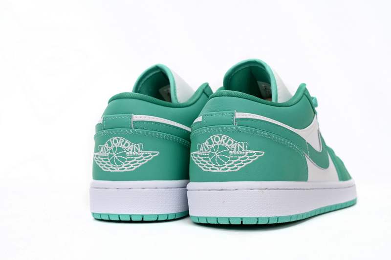 XH Air Jordan aj1 Low Vintage White Green