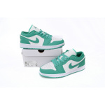 XH Air Jordan aj1 Low Vintage White Green