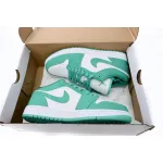 XH Air Jordan aj1 Low Vintage White Green