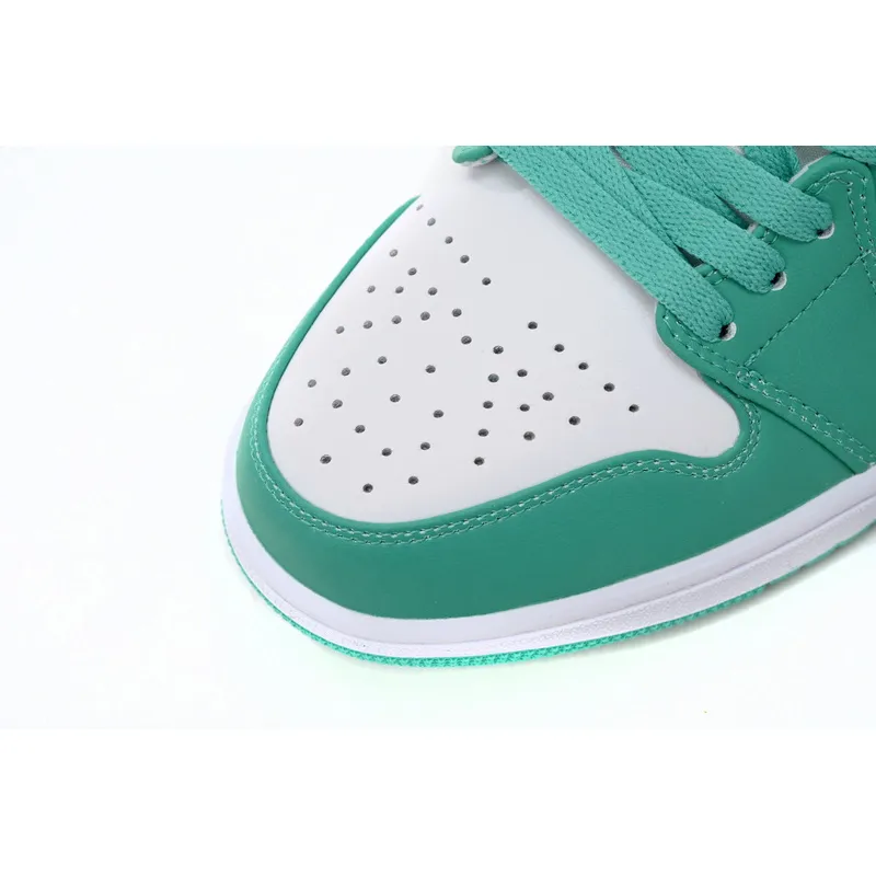 XH Air Jordan aj1 Low Vintage White Green