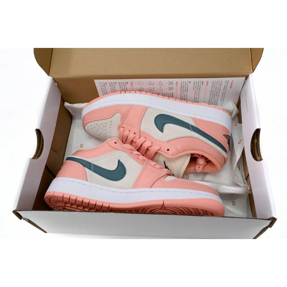 XH Air Jordan 1 Low Pink Blue