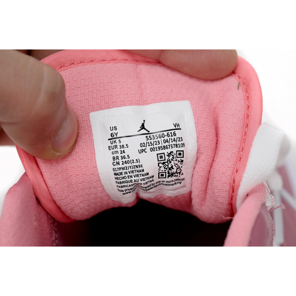 XH Air Jordan 1 Low Pink White