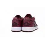 XH Air Jordan aj1 Low Retro Black Red