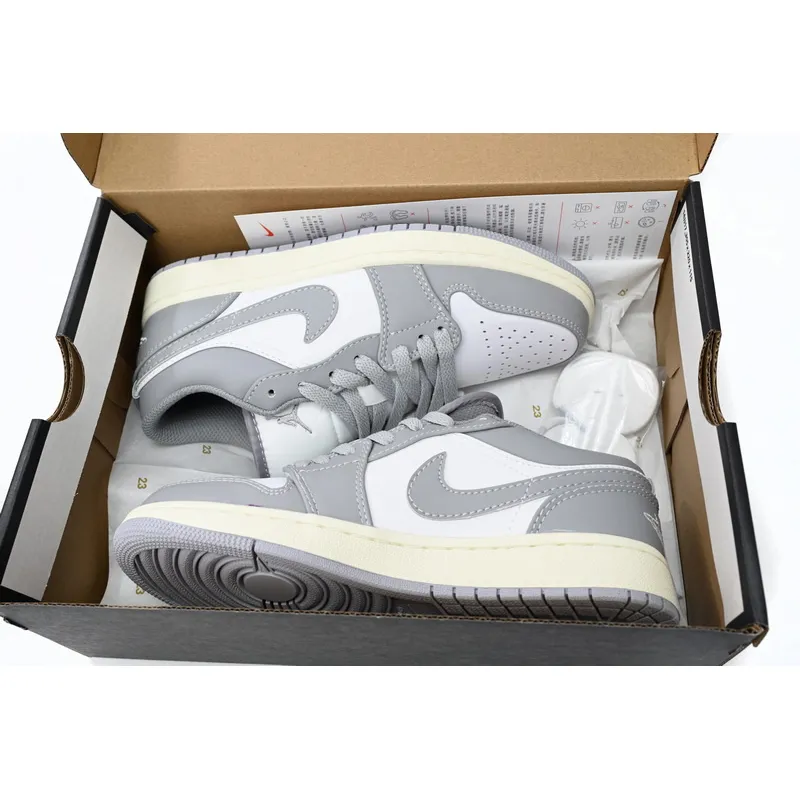 XH Travis Scott x Air Jordan 1 Low Retro Grey