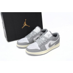 XH Travis Scott x Air Jordan 1 Low Retro Grey