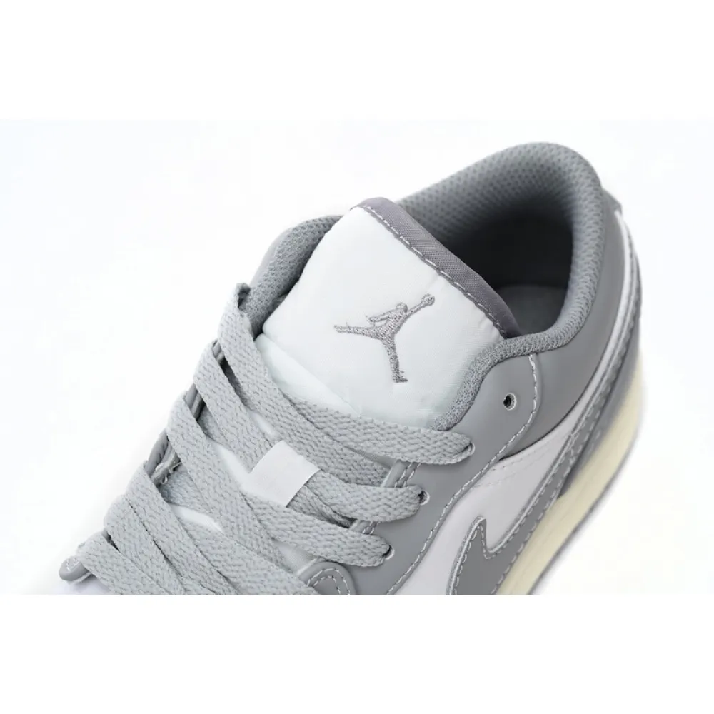 XH Travis Scott x Air Jordan 1 Low Retro Grey