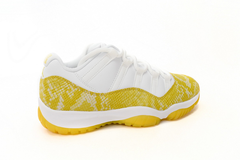 XP Air Jordan 11 Low WMNS “Yellow Snakeskin”