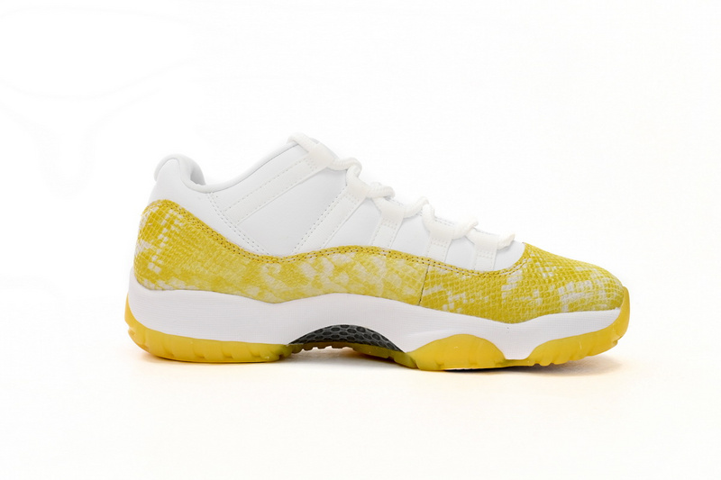XP Air Jordan 11 Low WMNS “Yellow Snakeskin”