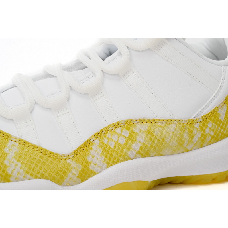 XP Air Jordan 11 Low WMNS “Yellow Snakeskin”