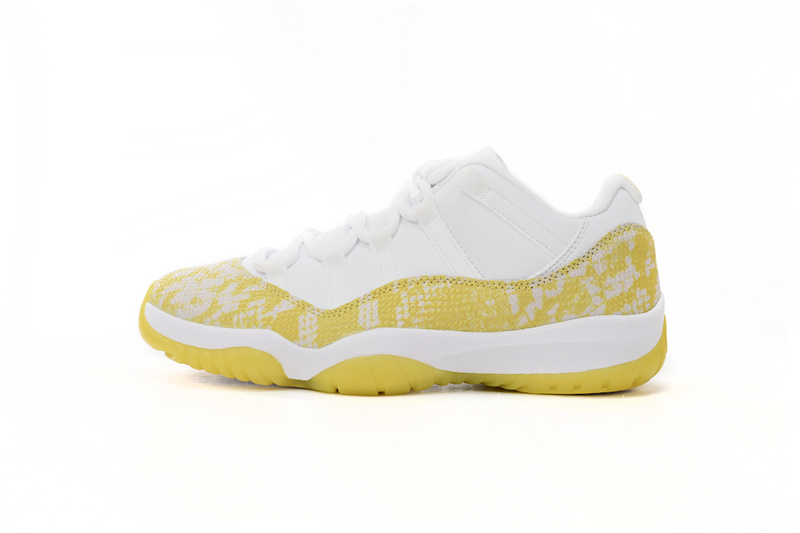 XP Air Jordan 11 Low WMNS “Yellow Snakeskin”