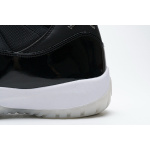XP Air Jordan 11 25th Anniversary Black Silver Eyelets