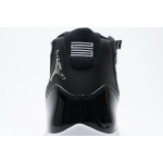 XP Air Jordan 11 25th Anniversary Black Silver Eyelets