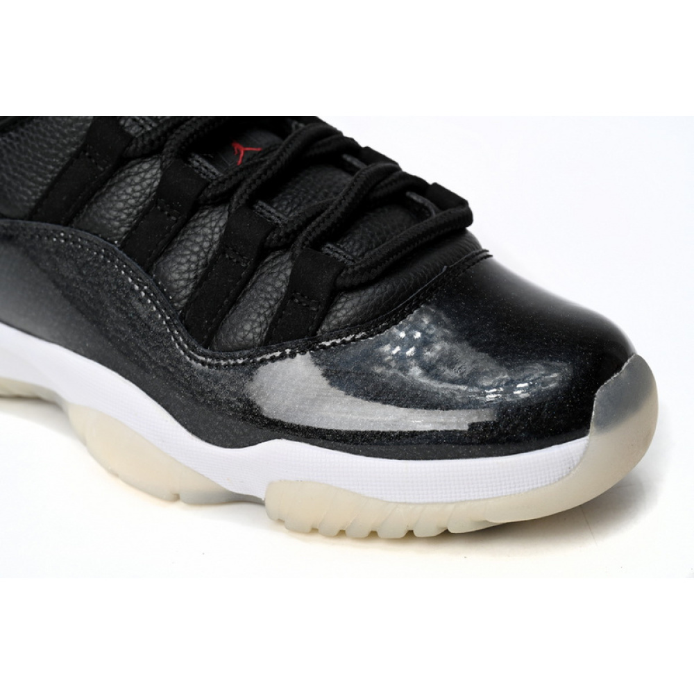 XP Air Jordan 11 25th Anniversary Black Silver Eyelets