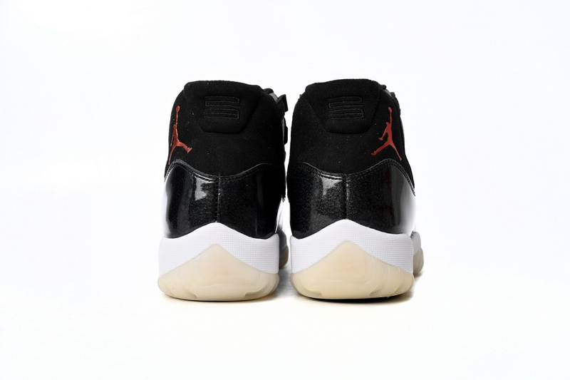 XP Air Jordan 11 25th Anniversary Black Silver Eyelets