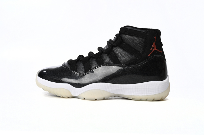 XP Air Jordan 11 25th Anniversary Black Silver Eyelets