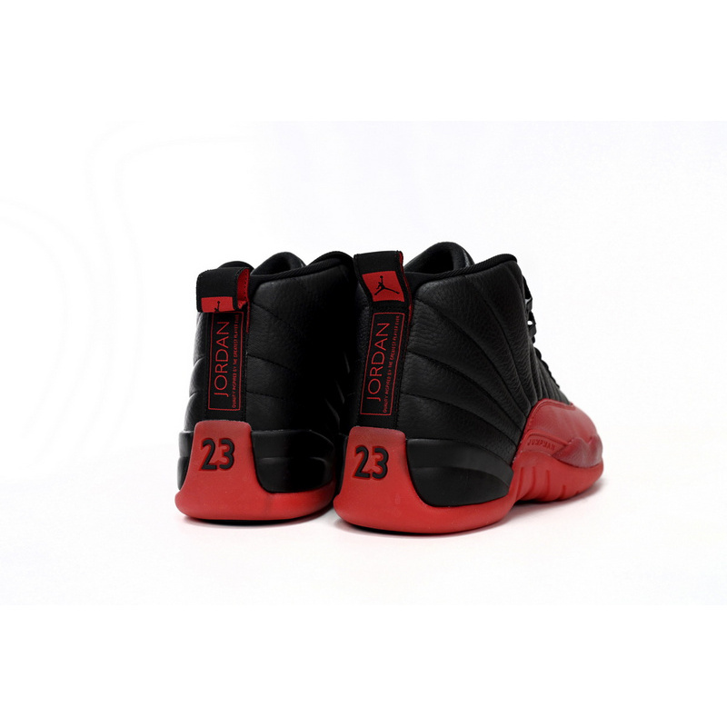 DJ Air Jordan 12 “Flu Game” Black Red