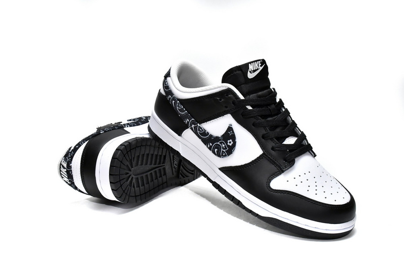 GB Nike Dunk Low Black Paisley