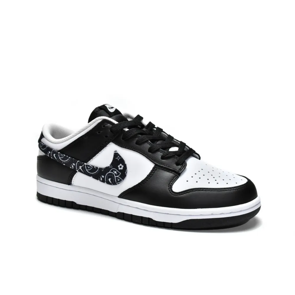 GB Nike Dunk Low Black Paisley