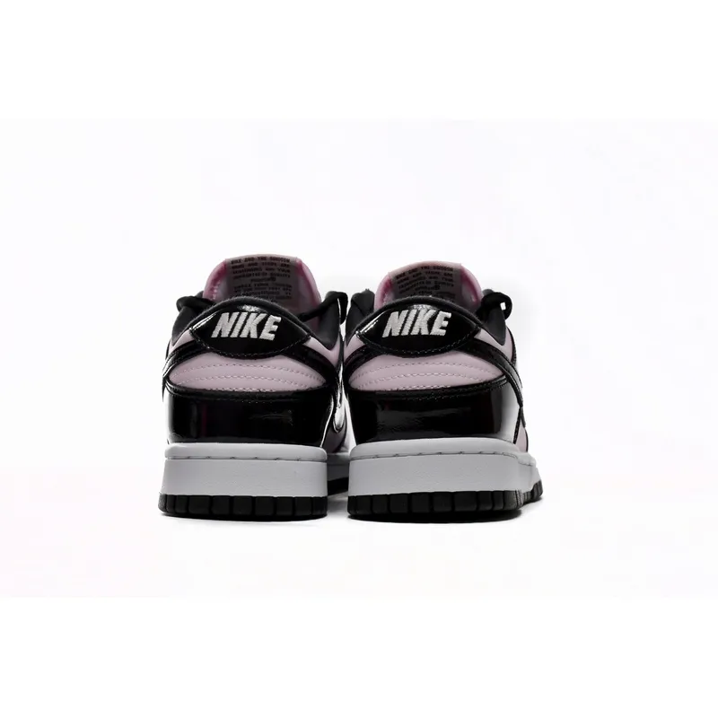 GB Nike Dunk Low Black Patent Leather