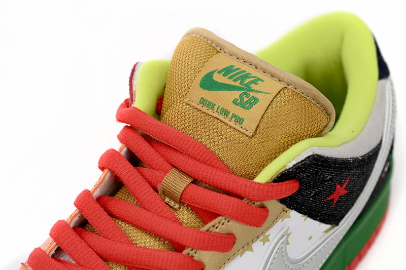 GB Nike Dunk Low What the Dunk Colorful Pigeon