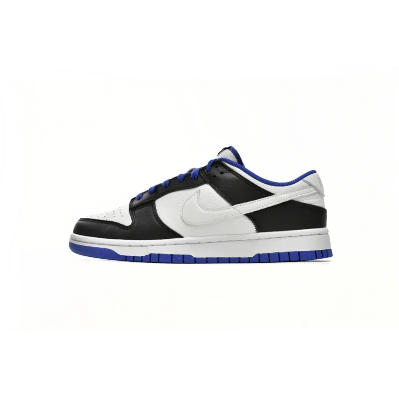 GB Nike Dunk Low White Black Royal