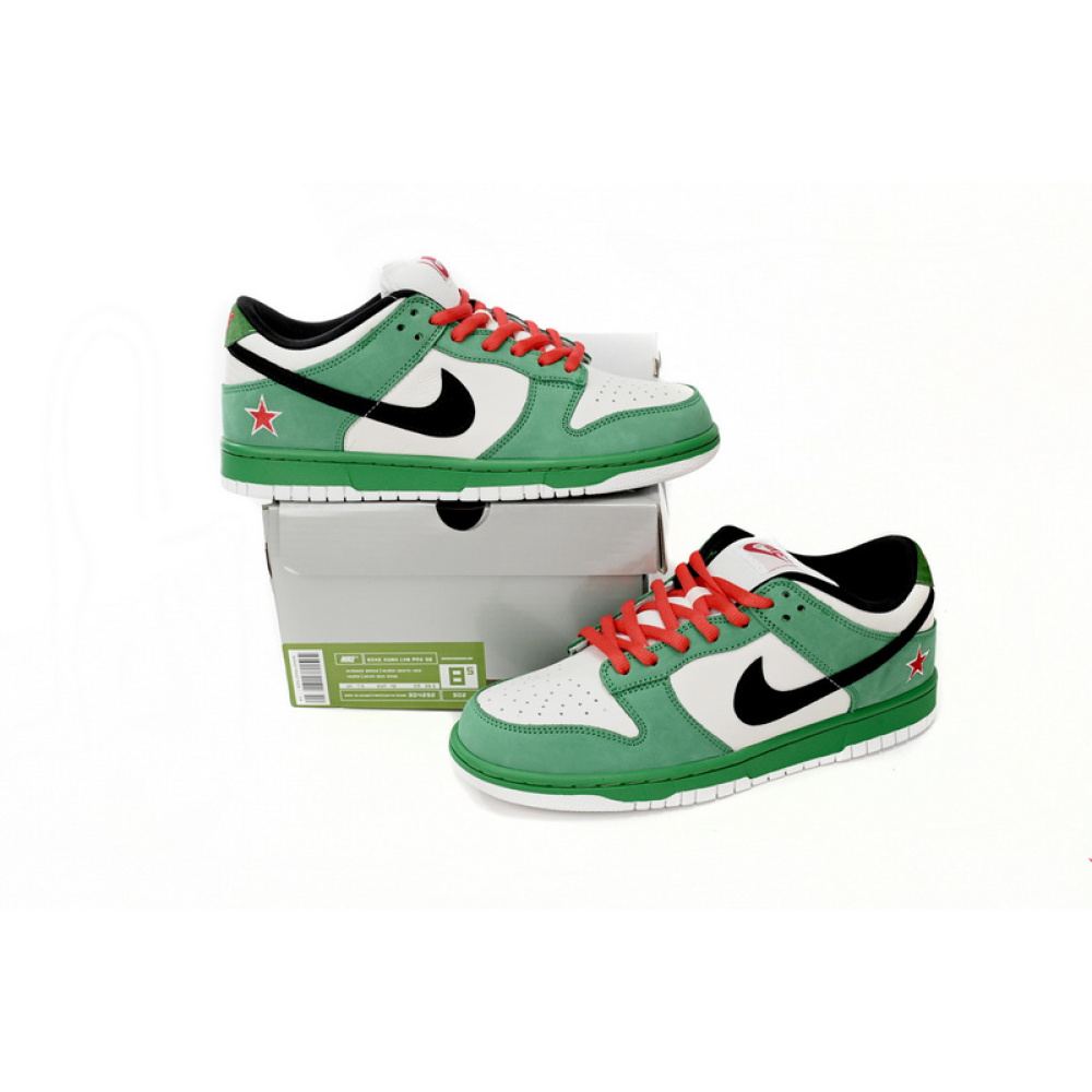 GB Nike Dunk SB Low Pro Heineken