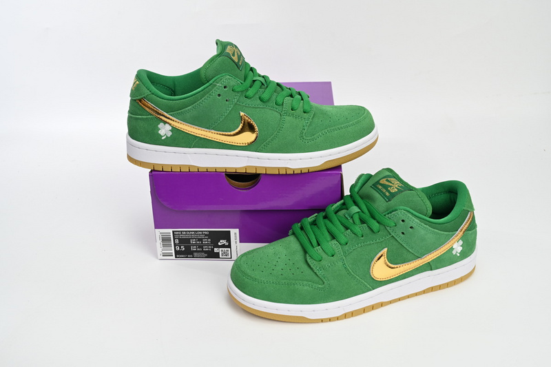 GB Nike SB Dunk Low “St. Patrick’s Day”