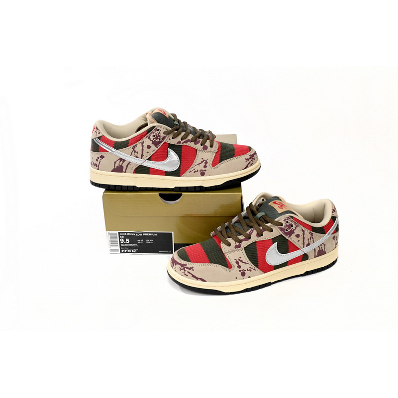 GB Nike Sb Dunk Low Freddy Krueger