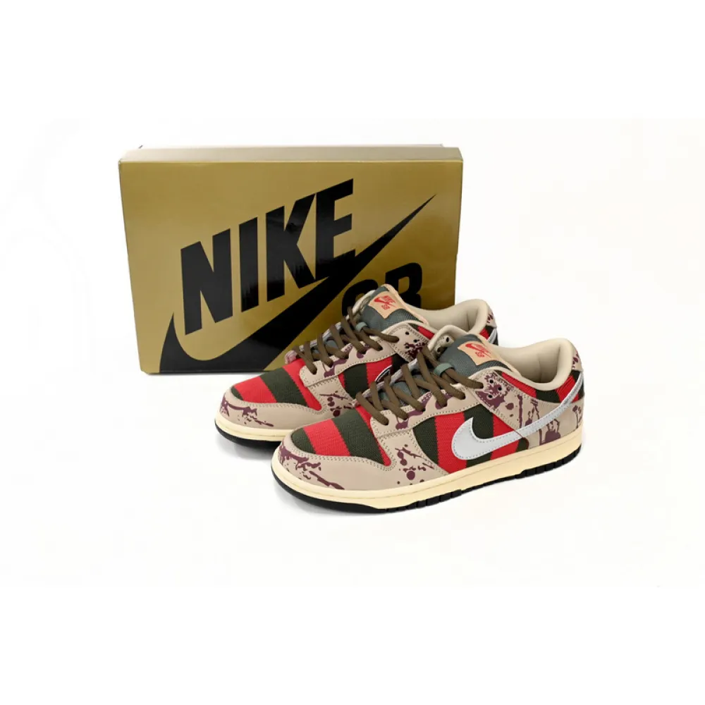 GB Nike Sb Dunk Low Freddy Krueger