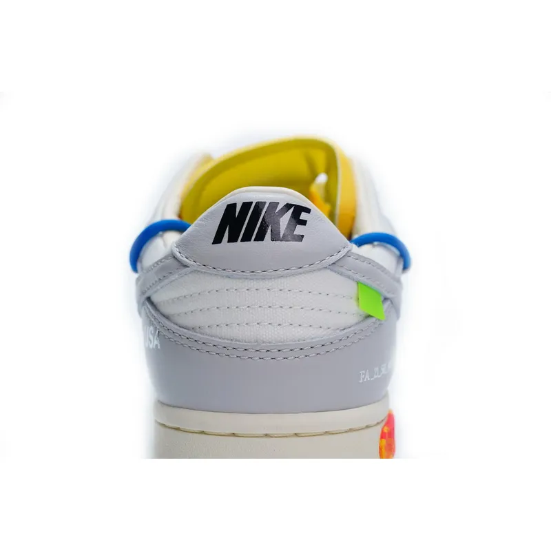 GB OFF WHITE x Nike Dunk SB Low The 50 NO.10