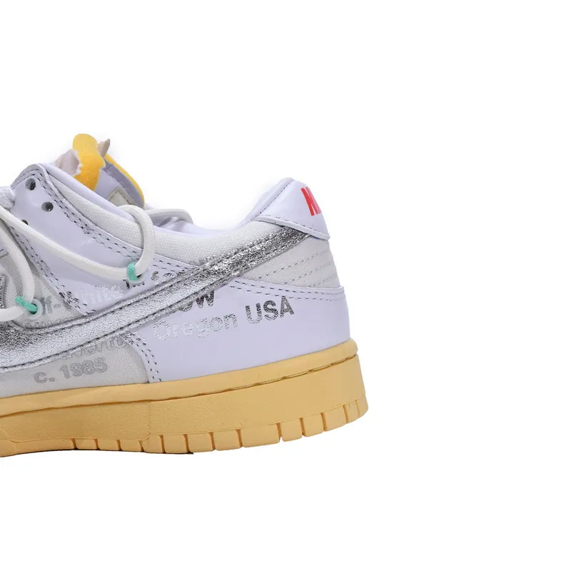 GB OFF WHITE x Nike Dunk SB Low The 50 NO.1
