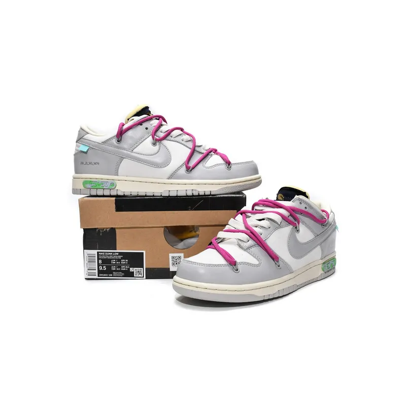 GB OFF WHITE x Nike Dunk SB Low The 50 NO.30