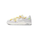 GB OFF WHITE x Nike Dunk SB Low The 50 NO.39