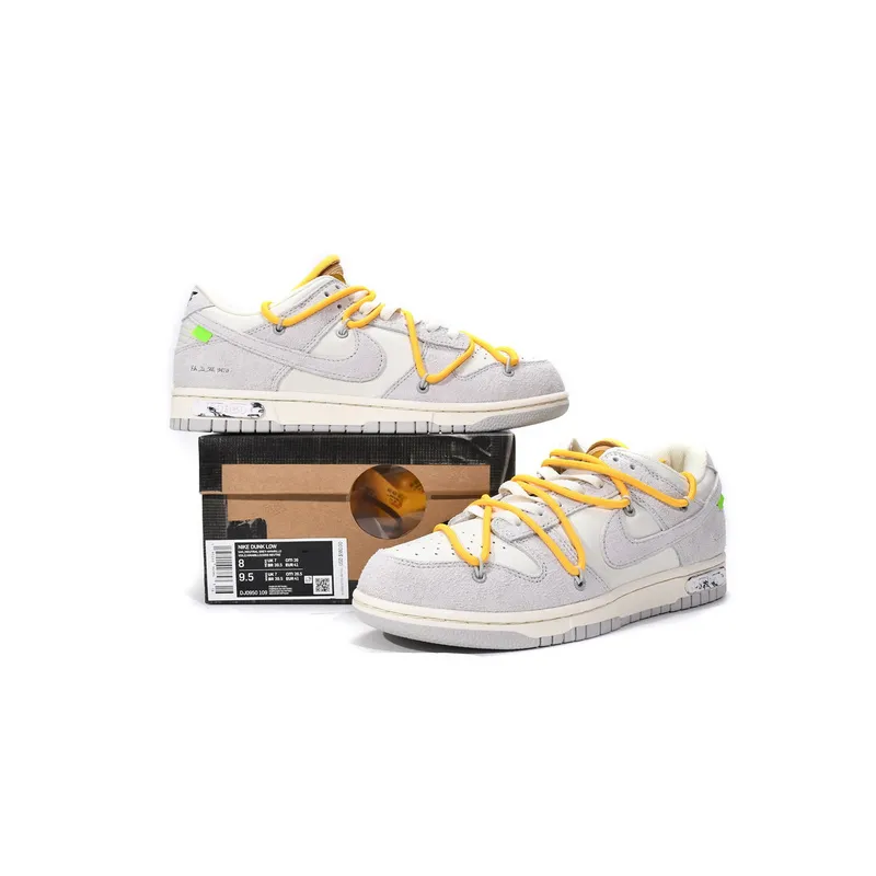 GB OFF WHITE x Nike Dunk SB Low The 50 NO.39