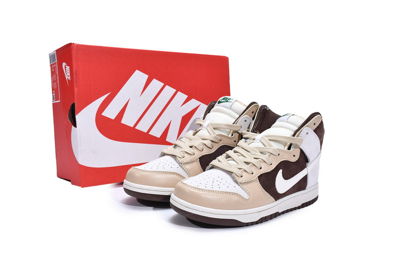 LF Nike Dunk High Light Chocolate