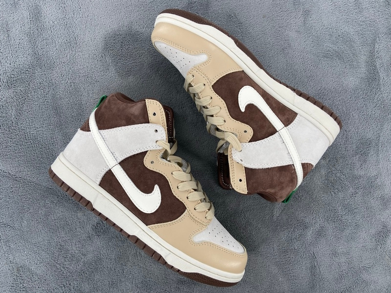 LF Nike Dunk High Light Chocolate