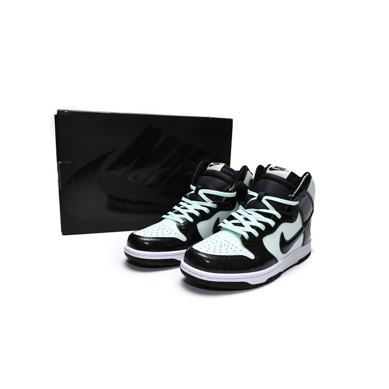 LF Nike Dunk High PRM SB Mint Gold Star