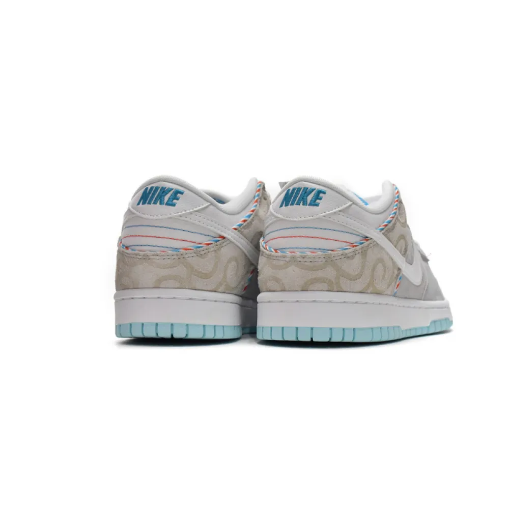 LF Nike Dunk Low Barber Shop - Grey