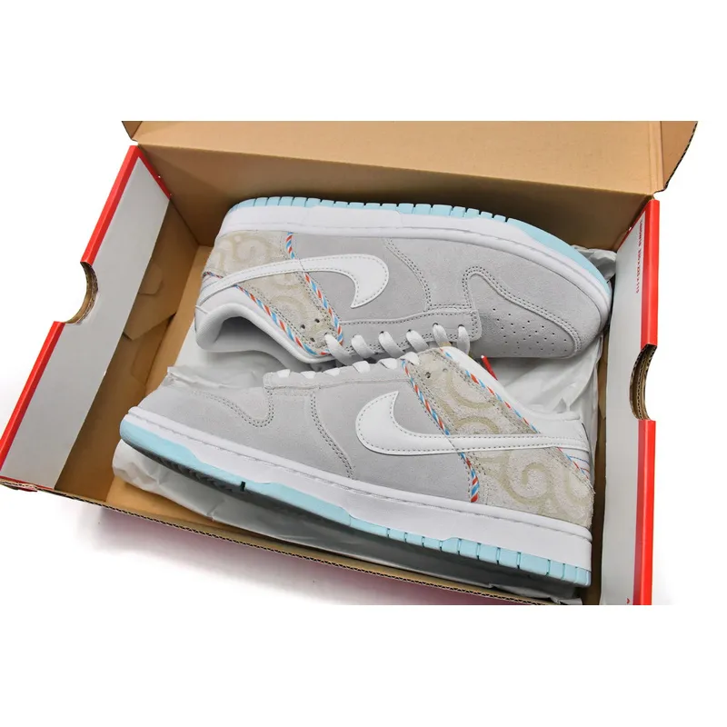 LF Nike Dunk Low Barber Shop - Grey