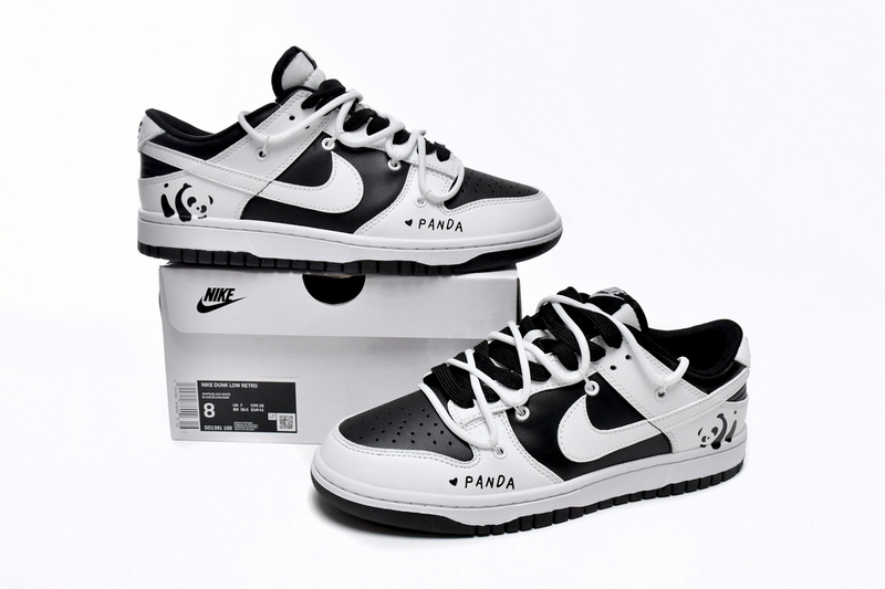 LF Nike Dunk Low Sail Panda SplCing