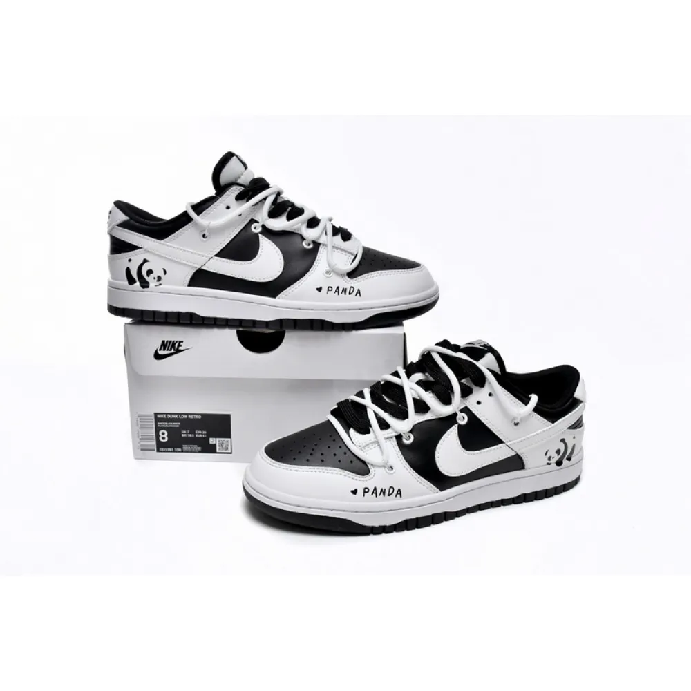 LF Nike Dunk Low Sail Panda SplCing