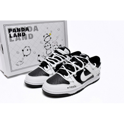 LF Nike Dunk Low Sail Panda SplCing 02